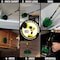 Drill Brush Power Scrubber By Useful Products 7 in W 5 in L Brush, Green G-542OMS-2L-7X-QC-DB - alternate 3